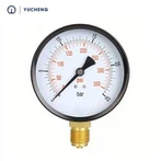 Manòmetre de pressió de caixa d'acer utilitari de 63 mm