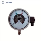 Manòmetre de prova de pressió d'acer inoxidable